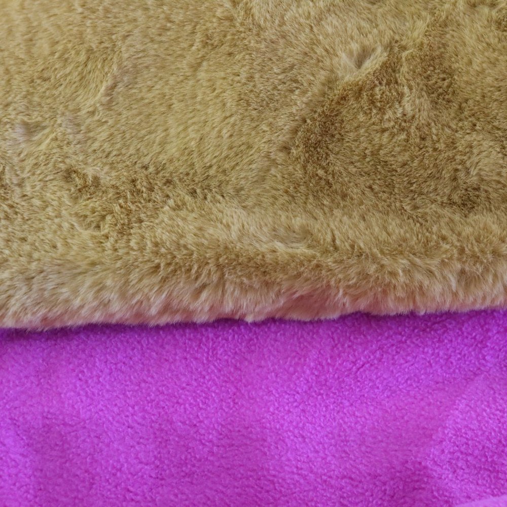 Agatha Ruiz De La Prada yellow fur coat NWT - Picture 4 of 5